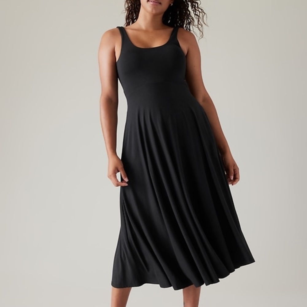 Athleta Santorini midi dress—medium tall NWT